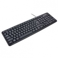Купить Клавиатура проводная Defender Element HB-520 RU черный USB 45522 в Алматы