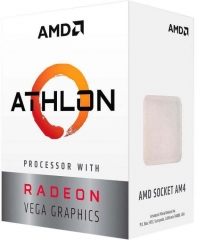 Купить Процессор AMD Athlon 200GE, 3.2Gh(Max) , AM4, 2C/4T, 5MB(L2+L3), 35W, Radeon Vega Graphics BOX                                                                                                                                                             в Алматы