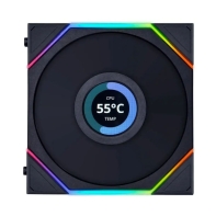 Купить Вентилятор для корпуса Lian Li UNI FAN TL 120 LCD Wireless ARGB 120mm Black G99.12TLLCD1W1B.00 в Алматы
