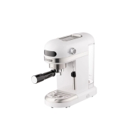 Купить Рожковая кофеварка Ardesto YCM-E1500, 1,4л, молотый, ручной капуч, подогрев чашек, белый в Алматы