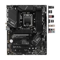 Купить Материнская плата MSI PRO B760-P WIFI DDR4 LGA1700 4xDDR4 4xSATA3 RAID 2xM.2 HDMI DP ATX в Алматы