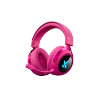 Купить Наушники с микрофоном MCHOSE X9, 7.1 Surround, 53mm Drivers, 2.4/BT/USB, 2000mAh, Rose Red  в Алматы