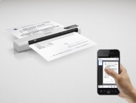 купить Мобильный сканер Epson WorkForce DS-80W, А4, CIS, 4сек/А4, USB, WIFI, питание от USB/аккумулятора, B11B253402 в Алматы фото 4
