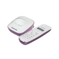 купить Радиотелефон PANASONIC KX-TG1611 (RUF) Сиреневый в Алматы фото 2