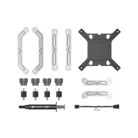 купить Водяное охлаждение ID-Cooling DX360 MAX White, Water Cooler Max for S1700/1200/1851/115x/AMD в Алматы фото 3