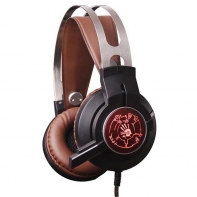 Купить Наушники микрофон игровые Bloody G430 <20Hz-20kHz, 32 Om, 100dB (1KHz), 2.2m, 3.5 USB> в Алматы