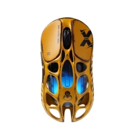 Купить Mouse GravaStar Mercury X Pro 8K, Wireless, BT/2.4GHz/cable, Optical 32000 dpi,5 buttons,USB, Yellow в Алматы