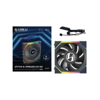 купить Вентилятор для корпуса Lian Li UNI FAN SL WIRELESS LCD 120mm No controller Black G99.12SLLCD1W1B.00 в Алматы фото 3