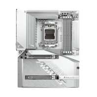 Купить Материнская плата GIGABYTE B850 A STEALTH ICE, AM5, B850, 4XDDR5, HDMI+USB4, 4xM.2, WiFi7, BT, ATX в Алматы