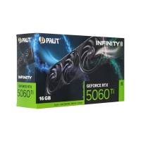 купить PALIT GeForce RTX 5060 Ti Infinity 3 16GB GDDR7 128 bit, 1x HDMI 2.1b, 3x DP 2.1b, 3 Fan, 1x 8-pin pwr connector, 600W, 291.9 x 116.6 x 41.3 mm, NE7506T019T1-GB2061S в Алматы фото 5