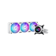 Купить СЖО ASUS ROG STRIX LC III 360 ARGB LCD WHT, белого цвета&nbsp;90RC00W2-M0UAY0 в Алматы