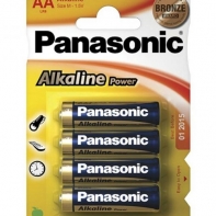 Купить Батарейка щелочная PANASONIC Alkaline Power AA/4B /  в Алматы