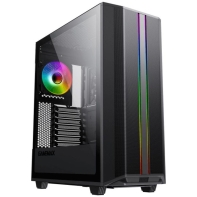 Купить Корпус ПК без БП GameMax Precision Black <MATX, 1x120FAN, 1x140COC> в Алматы