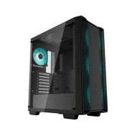 Купить Корпус Deepcool CC560 2*3,5 2*2,5 7слотов VGA370мм CPU163мм Сталь 0,6мм, ATX, 4xFAN12CM ATX Чёрный (CC560) в Алматы