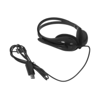 купить Гарнитура&nbsp; A4tech HU-9 <USB, 20Hz-20KHz, 32ohm, 100Db, 180cm> в Алматы фото 3
