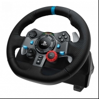Купить Контроллер для игровых симуляторов Logitech G29 Driving Force (руль и педали для PlayStation4, PlayStation3 и ПК) в Алматы