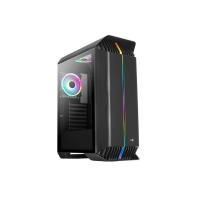 Купить Kорпус Aerocool Gladiator Duo-G-BK-v1,ATX/Micro ATX,USB 2*3.0,HD-Audio+Mic, Кулер 3*12см ARGB,Без Б/П, Чёрный в Алматы