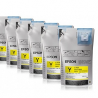 Купить Картридж струйный Epson C13T773440/1 Yellow с желтыми чернилами, 1л для Epson SureColor SC-B6000/B7000 в Алматы