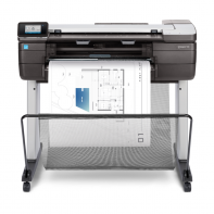 Купить МФУ А1 HP DesignJet T830 24in F9A28D, печать A1 26сек/А1, 81 стр А1/час; скан до 12см/сек, USB 3.0, Wi-Fi в Алматы