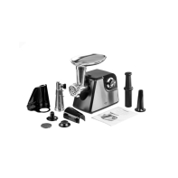 купить Мясорубка ARDESTO MGL-1790R, 1700Вт, 2 решетки, мех.управление, черный, поликарбонат, металл в Алматы фото 3