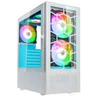 Купить Корпус ПК без БП Kolink Observatory MX Glass ARGB Midi Tower Case - White&nbsp;PGW-CH-KOL-115 в Алматы