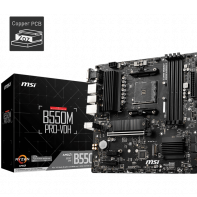 Купить Материнская плата MSI B550M PRO-VDH AM4 4xDDR4 4xSATA3 2xM.2 VGA HDMI DP mATX в Алматы