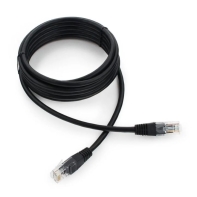 Купить Патч-корд UTP Cablexpert PP12-3M/BK 5e, 3м, литой, многожильный (чёрный) в Алматы