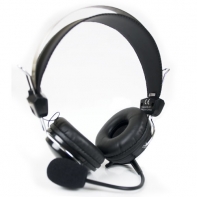 Купить Наушники микрофон A4tech HS-7P <20Hz-20kHz, 32 Om, 102dB, 2.5m> в Алматы