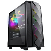 Купить Корпус ПК без БП GameMax Diamond COC Black в Алматы