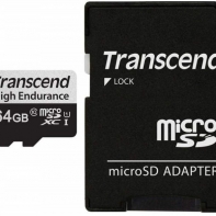 Купить Карта памяти MicroSD 64GB Class 10 U1 Transcend TS64GUSD350V в Алматы