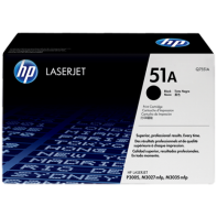 Купить Картридж лазерный HP Q7551A, Черный, На 6500 страниц для HP LJ P3005, M3027mfp, M3035mfp в Алматы