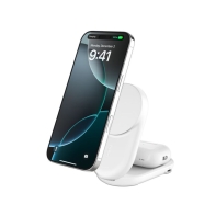 Купить BELKIN 25w Qi2 2-IN-1 Foldable Charger, White в Алматы