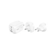 Купить BELKIN 100w 2C1A Wall Charger with interchangable plug tips UK, EU, US в Алматы