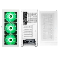 купить Корпус ПК без БП Kolink Observatory HF Glass ARGB Midi Tower Case - White&nbsp;PGW-CH-KOL-111 в Алматы фото 3