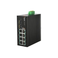 Купить Промышленный неуправляемый PoE, 8GE+2SFP, 240Вт в Алматы