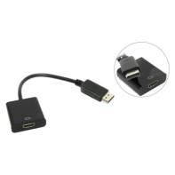 Купить Переходник DisplayPort - HDMI Cablexpert A-DPM-HDMIF-002, 20M/19F, пакет в Алматы