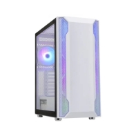 Купить Case ATX midi tower APEX, 3701 white, 1*120mm ARGB + 3*120mm white + ARGB fan hub + RC, 700W в Алматы