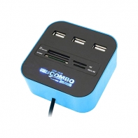 Купить USB Хаб ViTi 3PUComboCR в Алматы