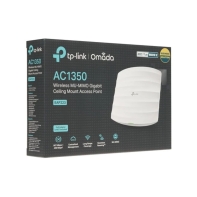 купить Точка доступа потолочная двухдиапазонная AC1350 Wave 2 GbE TP-Link EAP225 Gigabit Ethernet 802.3af 10.15W, 2.4GHz: 450Mbps 2x4dBi, 5GHz: 867Mbps 2x4dBi, Omada SDN (аппаратный контроллер или бесплатное ПО для лёгкого управления множеством точек доступ в Алматы фото 3