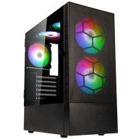 Купить Корпус ПК без БП Kolink Observatory MX Mesh ARGB Midi Tower Case - Black&nbsp;PGW-CH-KOL-116 в Алматы