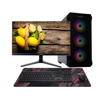 Купить Core i5-12400F-2.5GHz/H610/RAM 16GB/SSD 512GB/RTX5050-8GB/no DVD/600W/Монитор 23.8" HikVision в Алматы