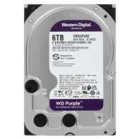 Купить Жёсткий диск HDD 6 Tb SATA 6Gb/s Western Digital Purple WD64PURZ 3.5" 5640rpm 256Mb в Алматы