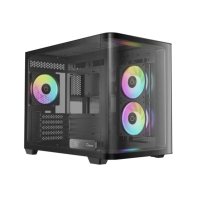 Купить Корпус Ocypus Iota C50 BK Curve ARGB Digital mATX/ITX 2xUSB Type-C Черный Iota-C50-BKD300CD-GL в Алматы