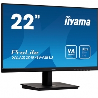 купить Монитор LCD 21.5** [16:9] 1920х1080(FHD) VA, nonGLARE, 250cd/m2, H178&deg;/V178&deg;, 3000:1, 80M:1, 16.7M, 4ms, VGA, HDMI, DP, USB-Hub, Tilt, Speakers, 3Y, Black в Алматы фото 2