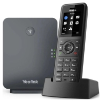Купить Yealink W77P (база W70B+трубка W57R) до 10 SIP-аккаунтов, до 10 трубок на базу, до 20 одновременных вызовов в Алматы