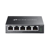Купить Коммутатор PoE+ GbE Easy Managed  5-портовый TP-Link Omada ES205GP <4 порта GbE 802.3af/at PoE+, 1 порт GbE, IGMP Snooping, бюджет мощности PoE 65W, Omada SDN, 32 группы VLAN, PoE до 250 м, QoS, автоматическое восстановление PoE и изоляция портов для в Алматы