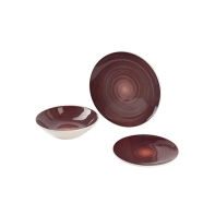 Купить Набор посуды Bergner Classique BG BG-10233-RD (12 тарелок) красный в Алматы