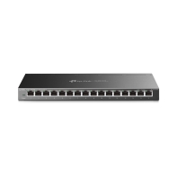 Купить Коммутатор Easy Smart GbE 16-портовый Tp-Link TL-SG116E <16 10/100/1000Mbps RJ45 ports, 16KB Jumbo frame, MTU/Port/Tag VLAN, IGMP Snooping, Link Aggregation, Port Mirroring, QoS> в Алматы