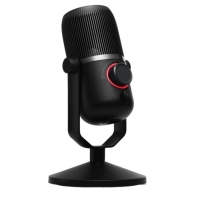 Купить Микрофон Thronmax M4 Mdrill ZeroPlus Jet Black 96Khz <конденсаторный, двунаправленный, Type C plug, 3.5mm, RGB> в Алматы