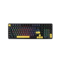 Купить KeyBoard USB, Attack Shark X98, Linear Strawberry switch, 102 keys, 2,4/BT/cable, star black в Алматы